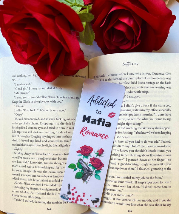 Addicted to Mafia Romance Bookmark