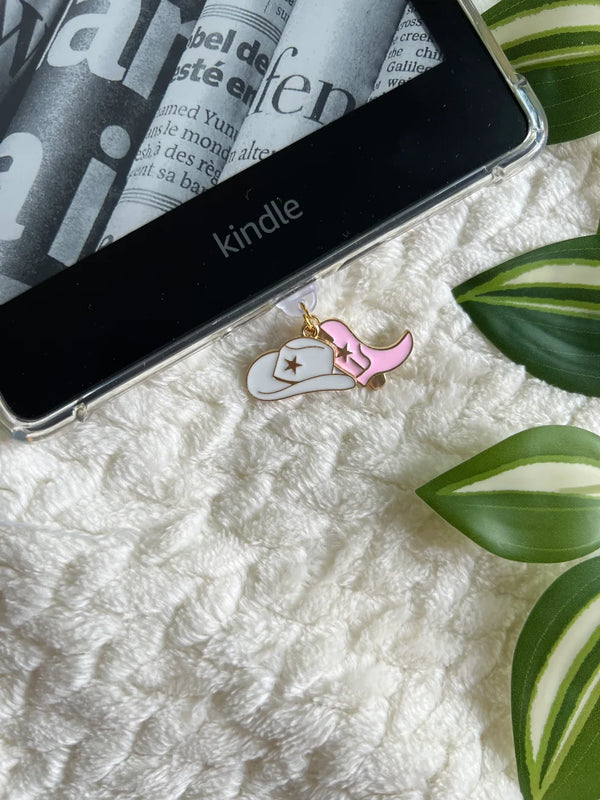 Cowboy Kindle Charm