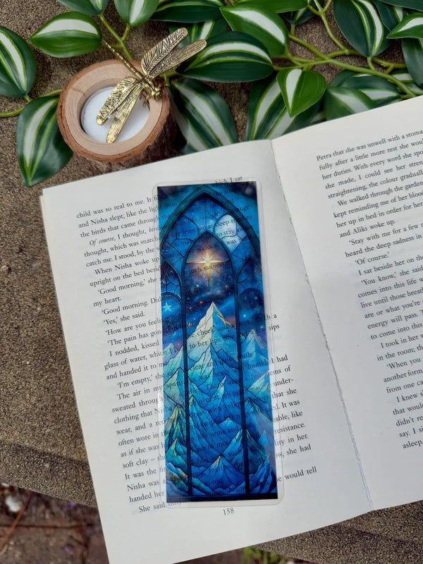 Stained Glass Bookmark by Starry Moutnain